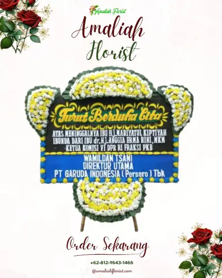 Papan Bunga Duka Sleman